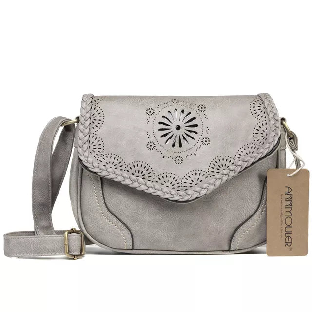 Bolsa Toque Vintage Cinza - Loja Morela