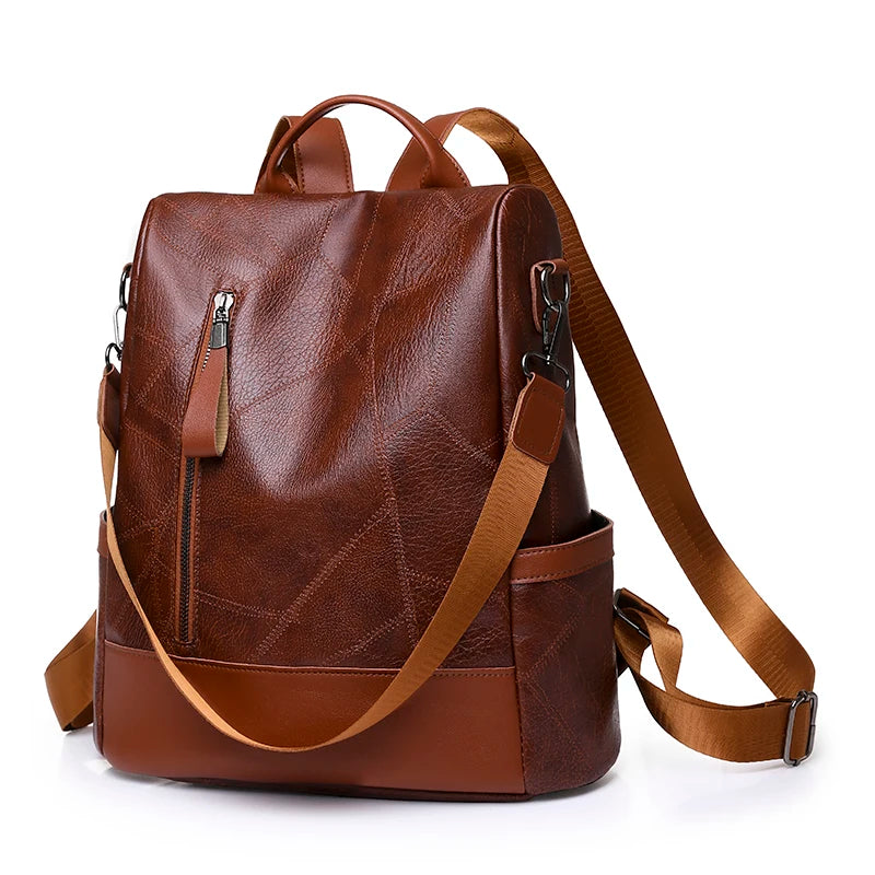 Mochila TrendSafe - Marrom - Loja Morela