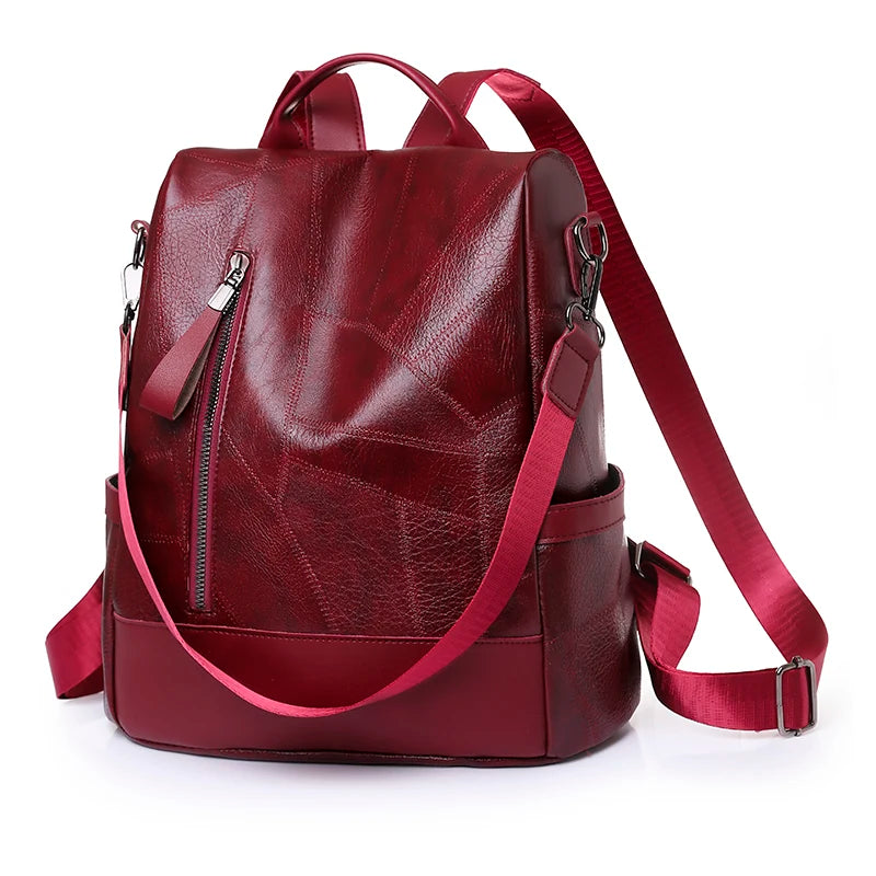 Mochila TrendSafe - Vermelha - Loja Morela