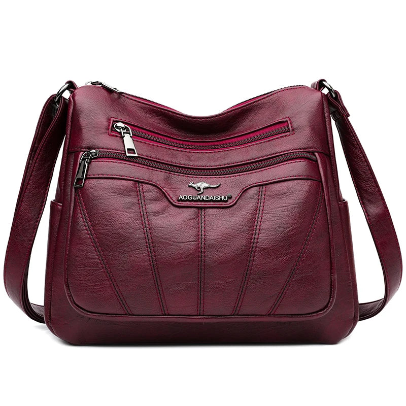 Bolsa Crossbody Morela Vinho - Loja Morela