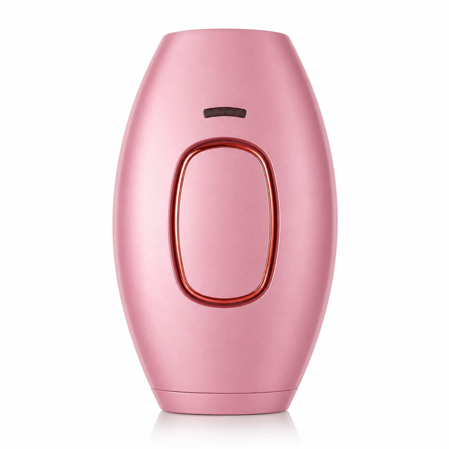 Depilador de luz pulsada IPL rosa com detalhes dourados para remoção de pelos Loja Morela