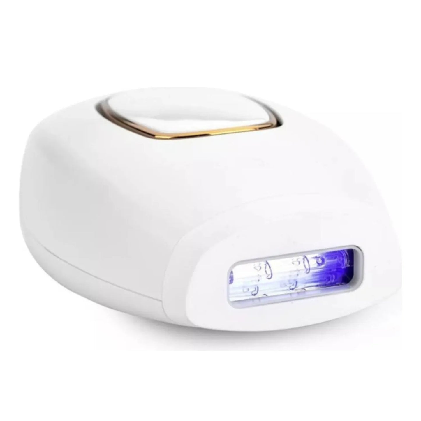 Detalhe da lâmpada de quartzo e saída de luz do depilador IPL de alta durabilidade Loja Morela